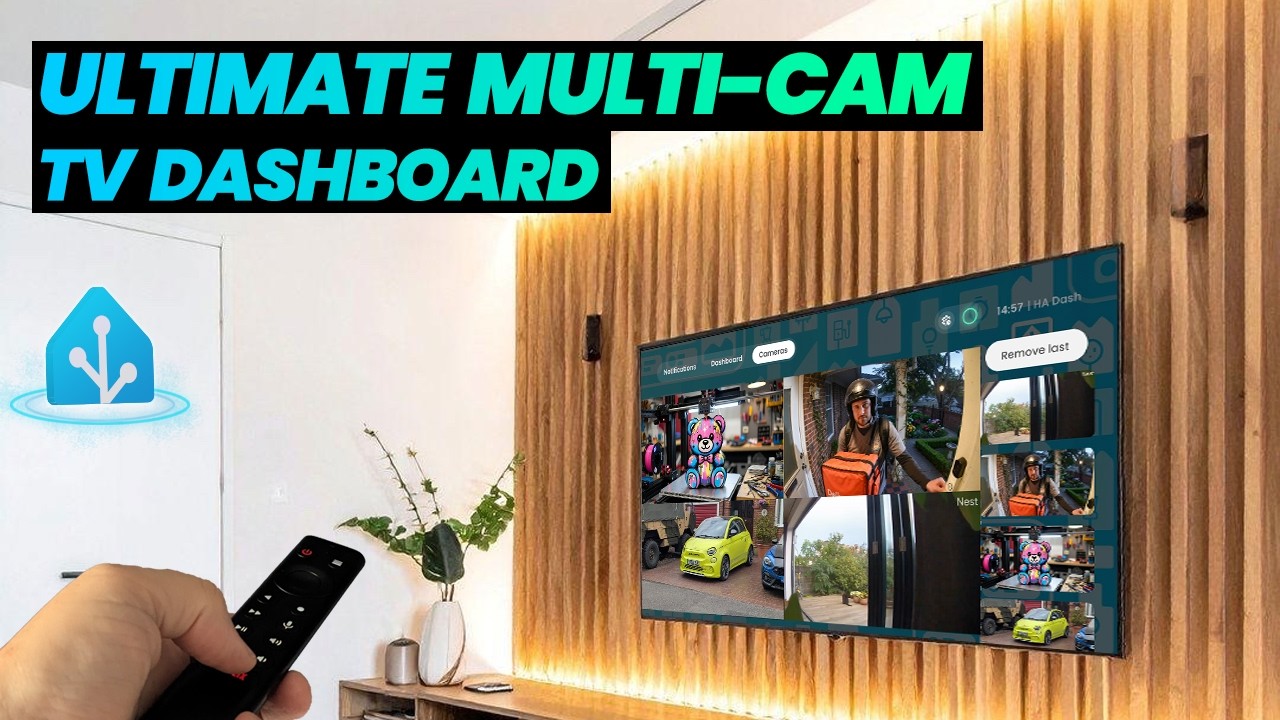 Multi-camera view in HA TV Dashboard